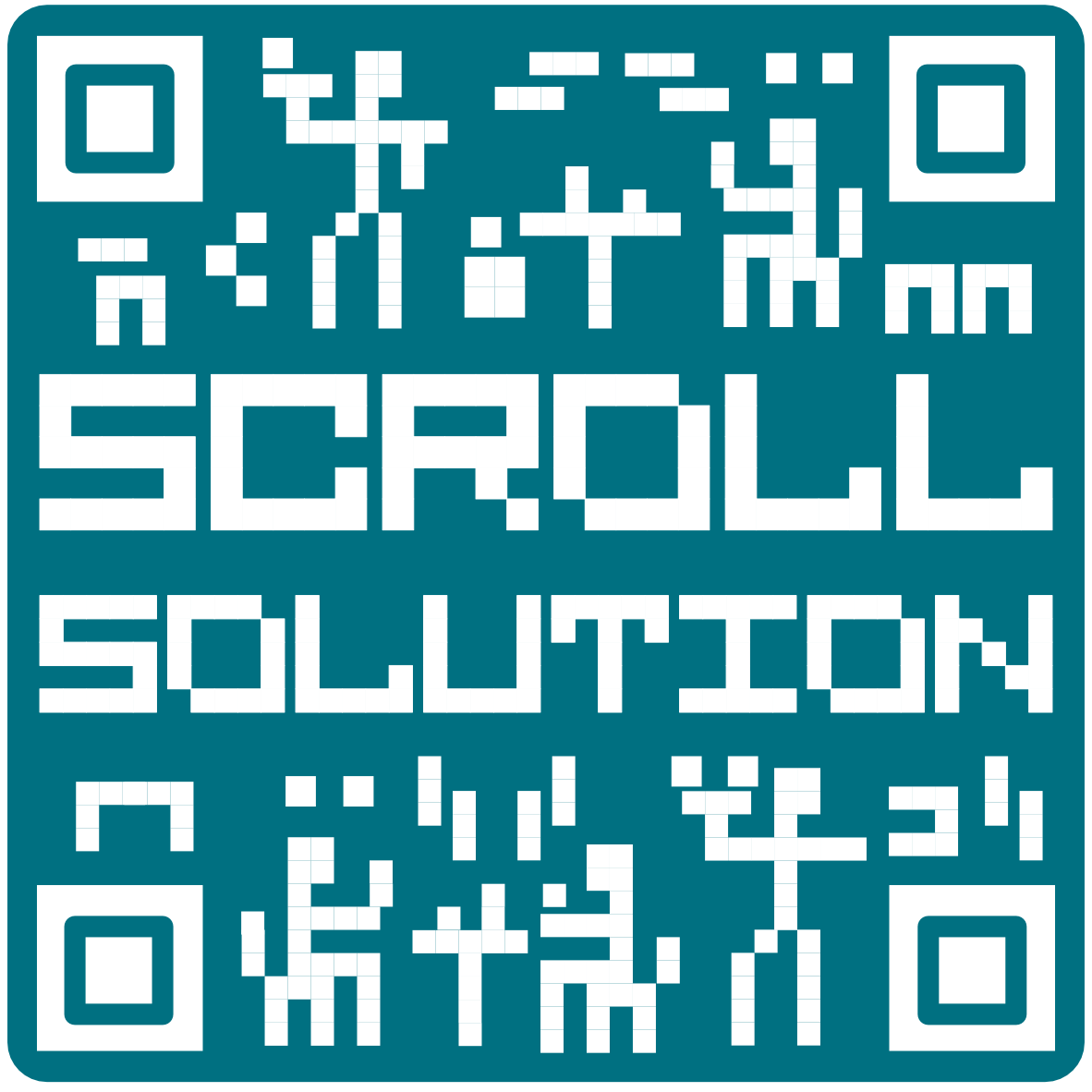 Scroll Solution – Commande et Paiement en ligne par QrCode